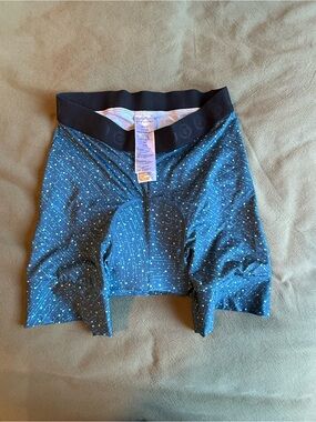 NWOT Garneau Women’s Blue Bike Shorts with Padded Chamois